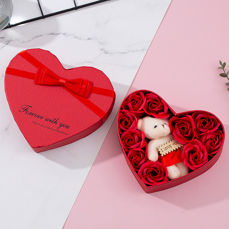 Rose love gift box