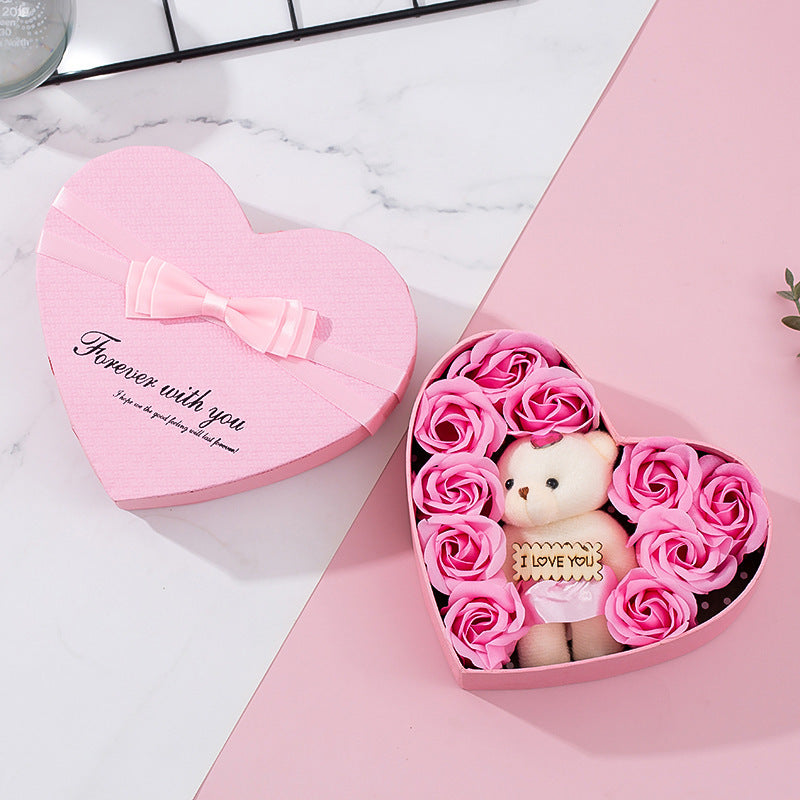 Rose love gift box